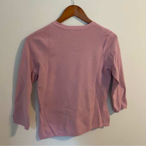 Vintage Dusty Rose Sweater - Picture 3 of 3